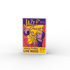 Jazz Concert Live Music Poster