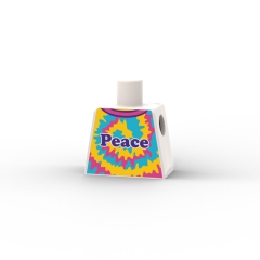 Peace Batik Swirl Shirt Torso