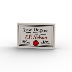 Law Degree F.P. Nelson