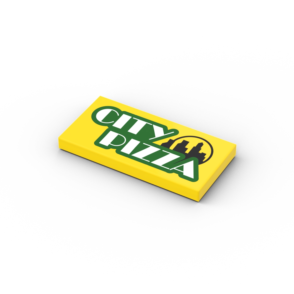 City Pizza Restaurant Sign