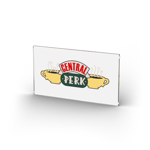 Central Perk Coffee House Fenster