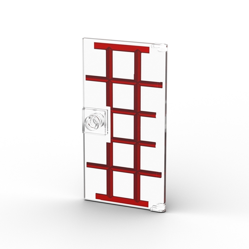 Door with Window Frame