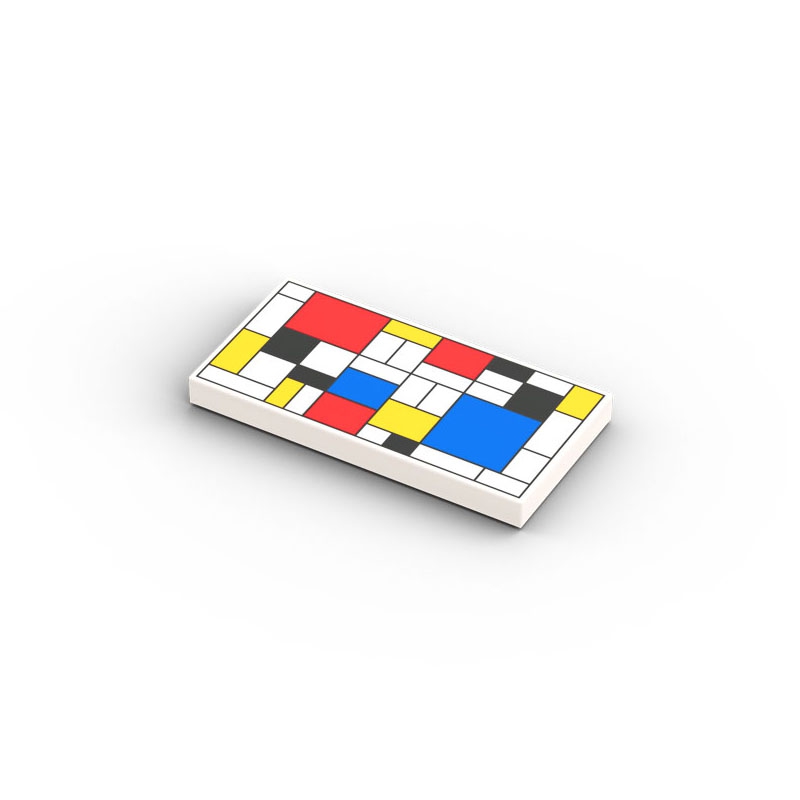 Composition by Mondrian