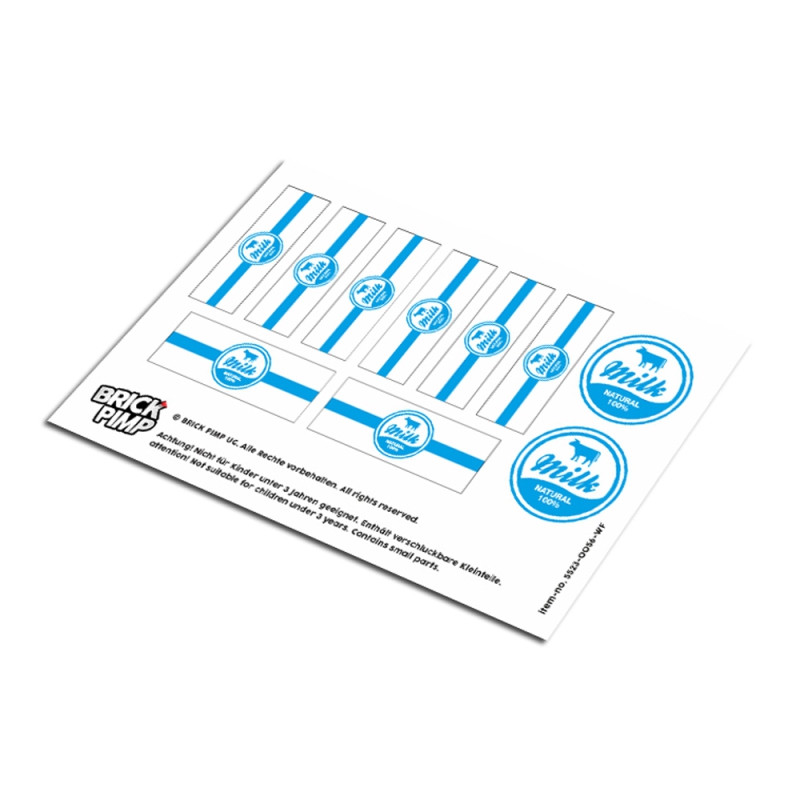 Milch Flaschen & Kiste