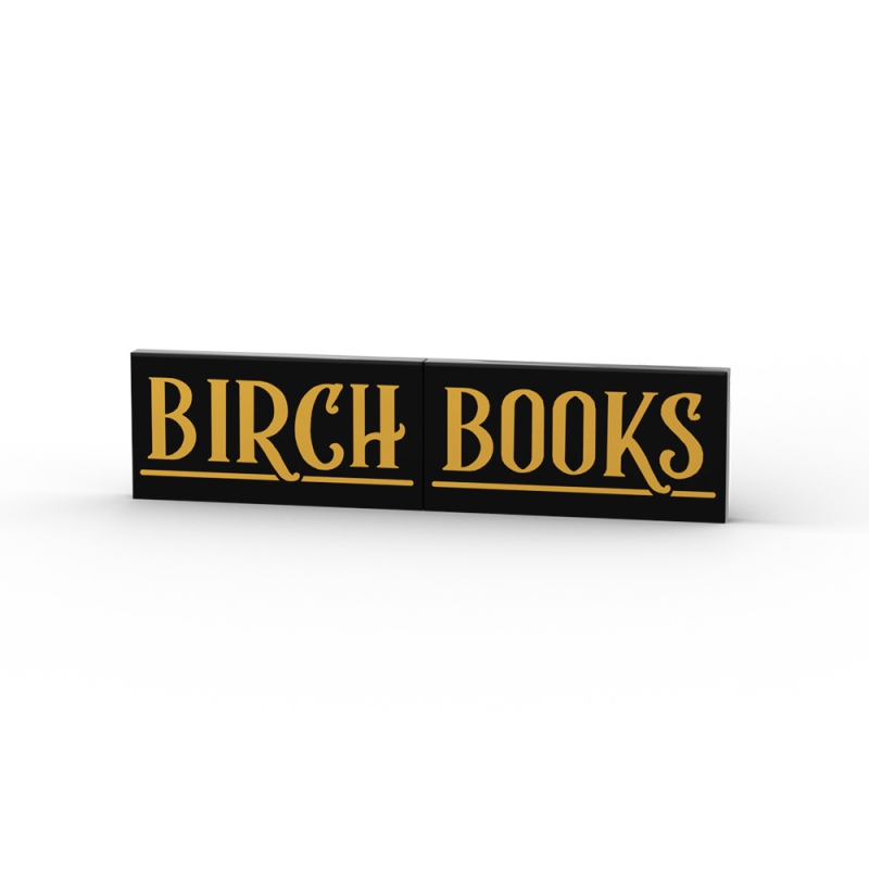 Birch Books Sign