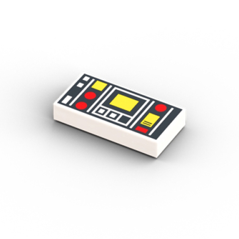 Control Panel with Squares