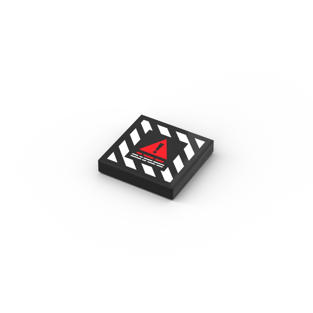 CAUTION and Danger Stripes Sign