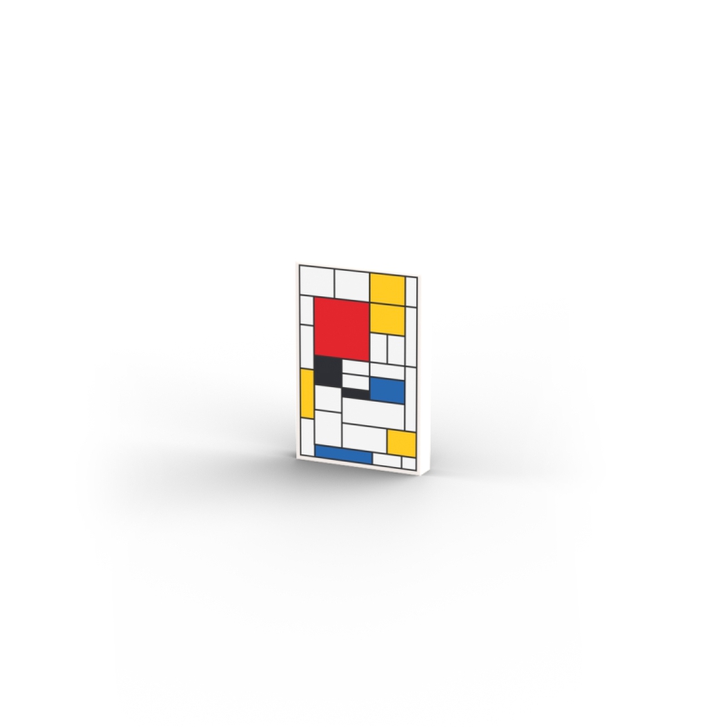 Composition by Mondrian Painting