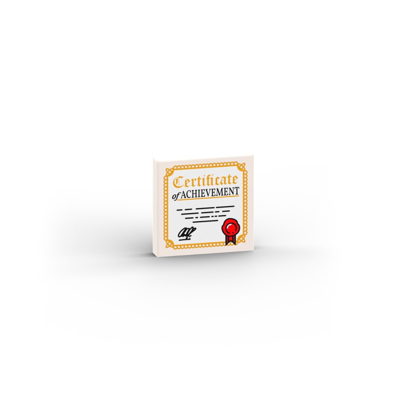 Certificate of ACHIEVEMENT