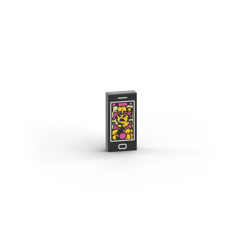Cell Phone Screen with Ghost