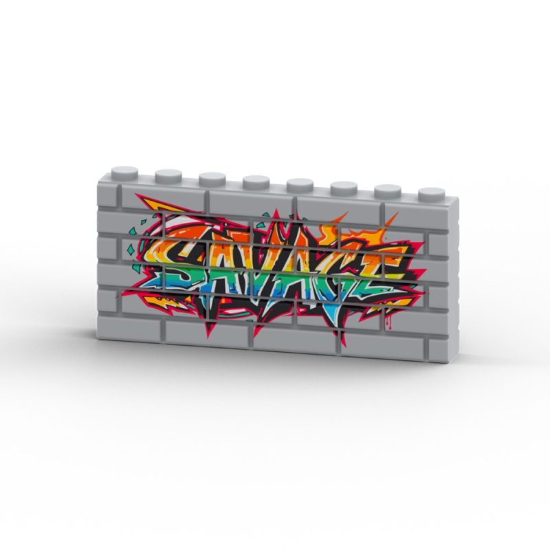 Savage Graffiti Wall