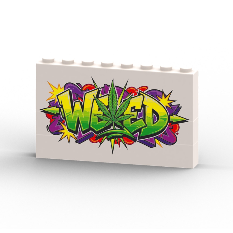 Weed Graffiti Wall