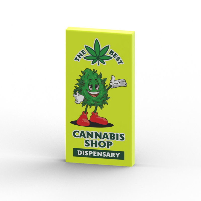Cannabis Shop Dispensary Bud Man