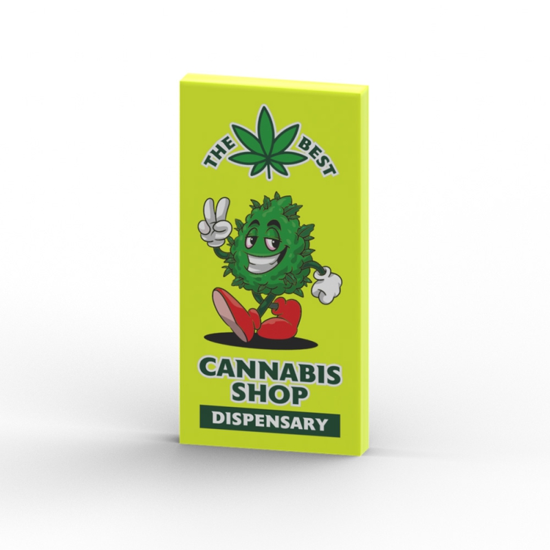 Cannabis Shop Dispensary Bud Man