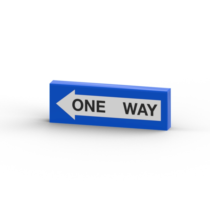 One Way Sign