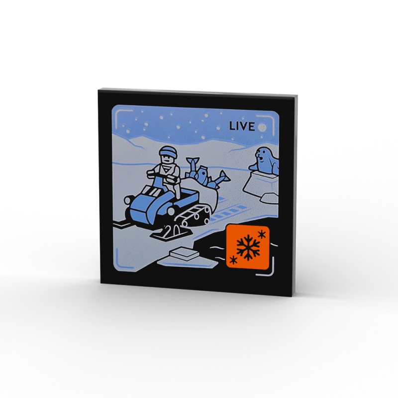 LIVE Broadcast with Snowmobile, Fish, Seal