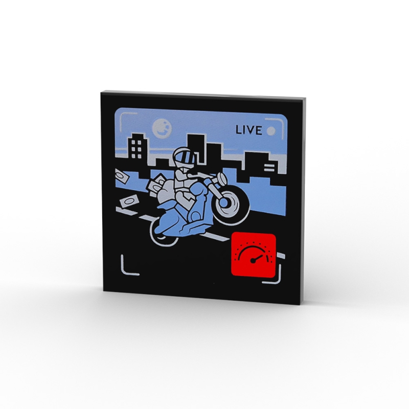 LIVE Broadcast with Motorcycle, Skyliners, Speedometer