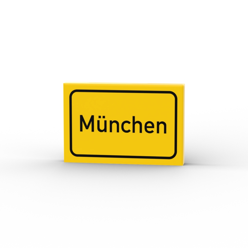 München Town Sign