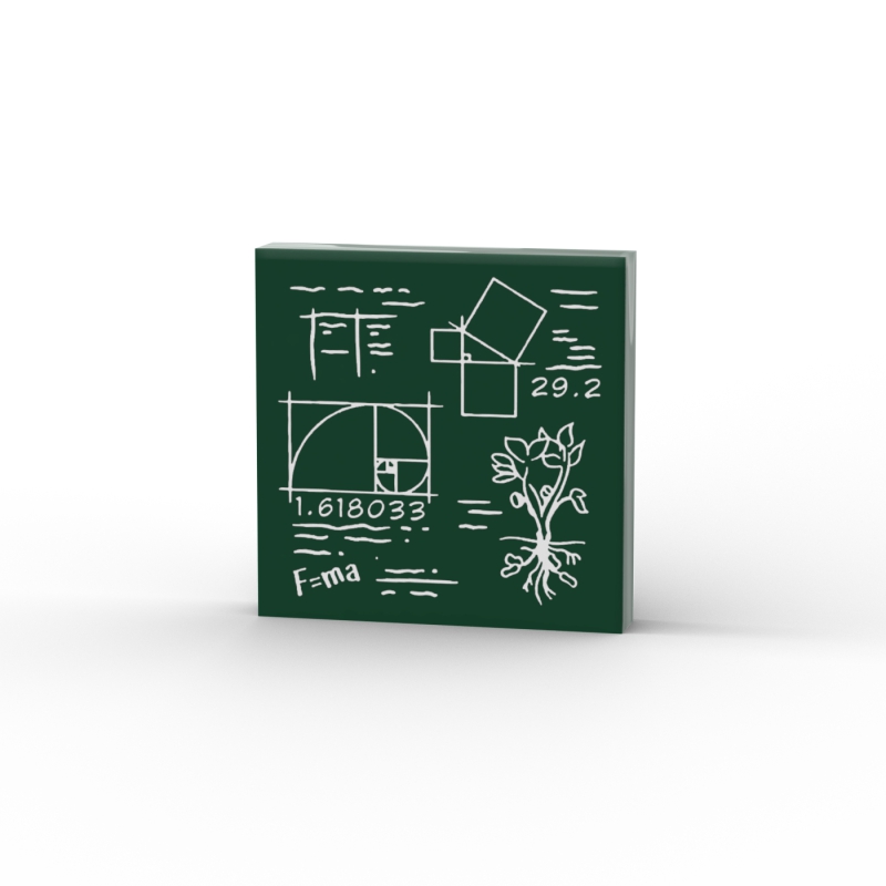 Tafel, weißer Text, Diagramme, Geometriediagramm, Goldener Schnitt