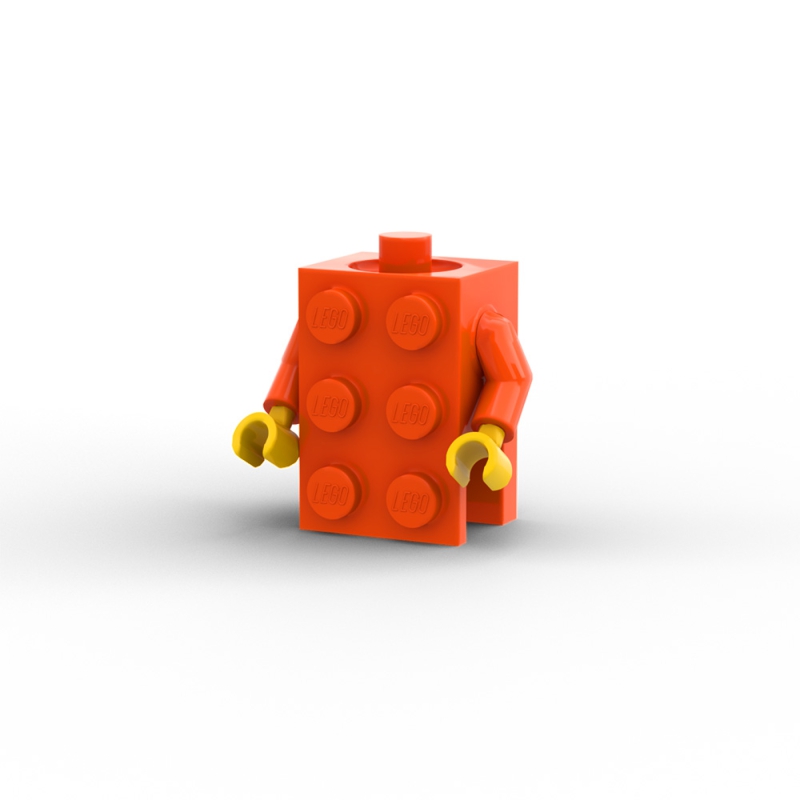 2 x 3 Brick Costume
