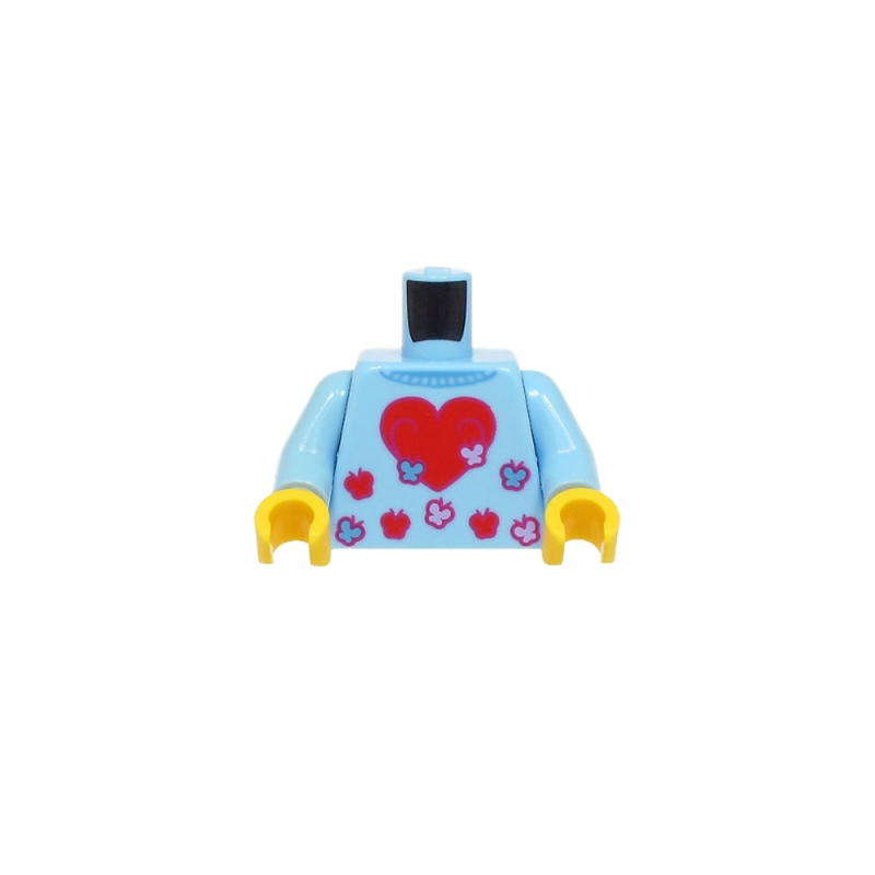 Sweater with Heart and Butterflies