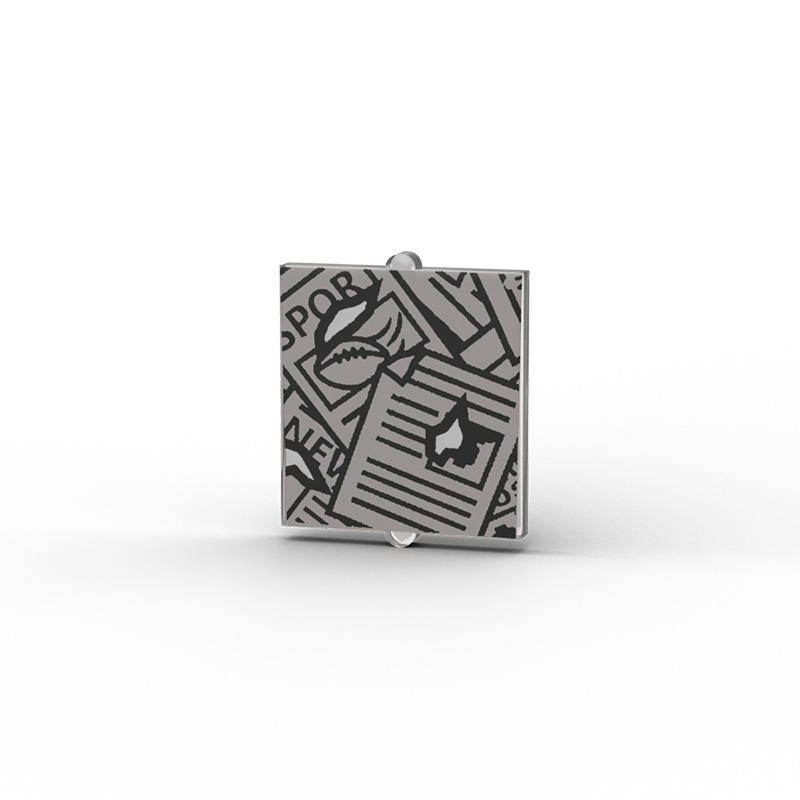 Fenster mit Zeitungen