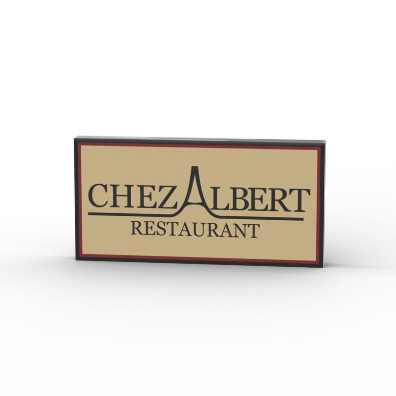Chez Albert Restaurant Schild
