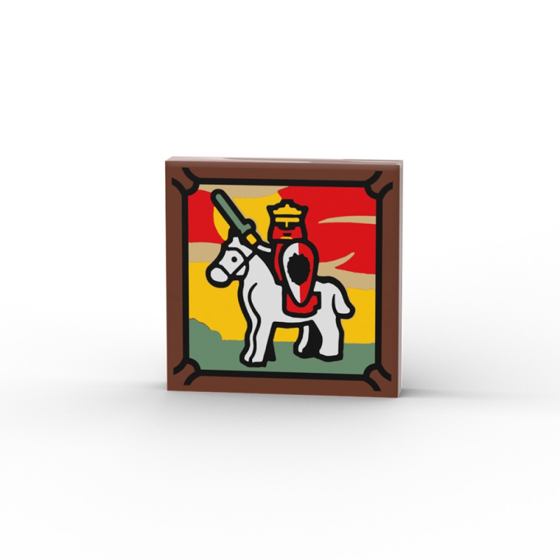 Horse and Knight Painting