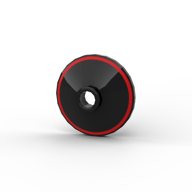 Hubcap with Red Ring