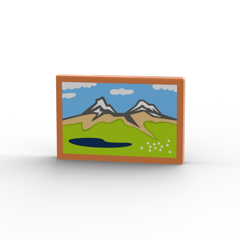 Landscape with Mountains