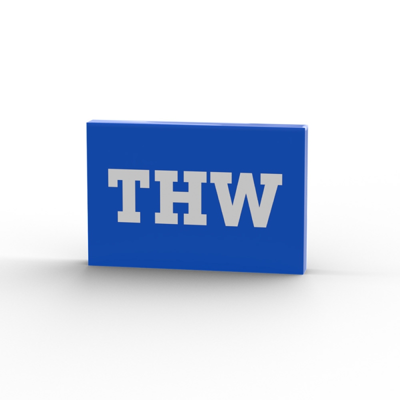 THW Technisches Hilfswerk Sign